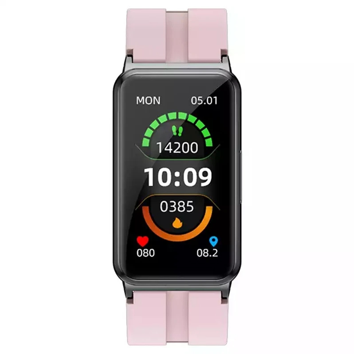 Reloj Inteligente Smartwatch Reloj Ep01 Fralugio Mide Glucosa Ecg Hr Bp Bpo2