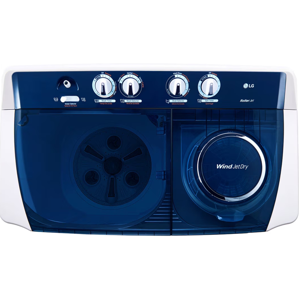 Lavadora Semiautomática LG WP15WAR 15KG Doble Tina Blanco ALBY ENTREGA SÓLO VÁLIDA EN LA CIUDAD DE MÉXICO Y ZONA METROPOLITANA.