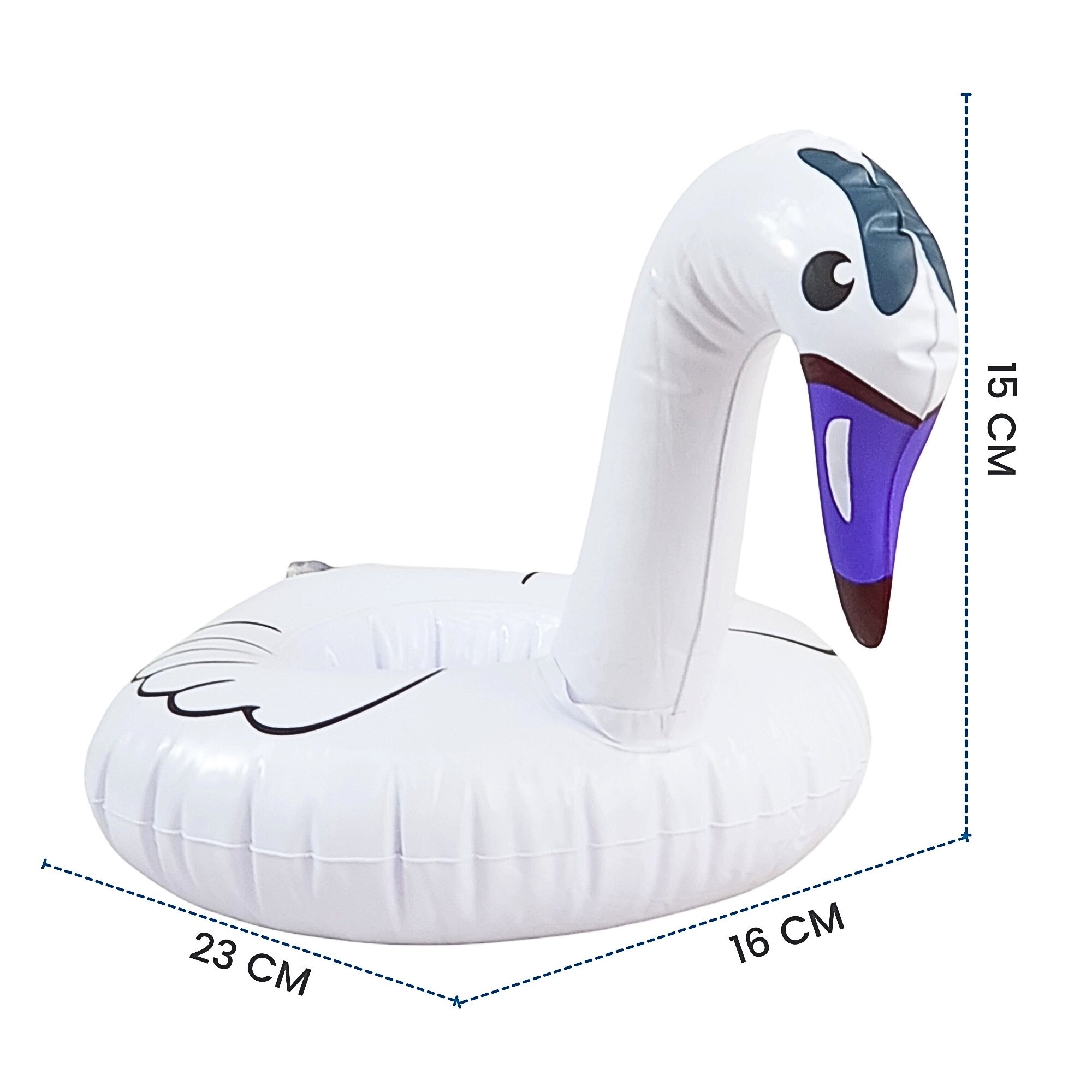 	Portavasos Inflable 12 pzs para Piscina Surtidos Soporte Bebida - Multicolor.