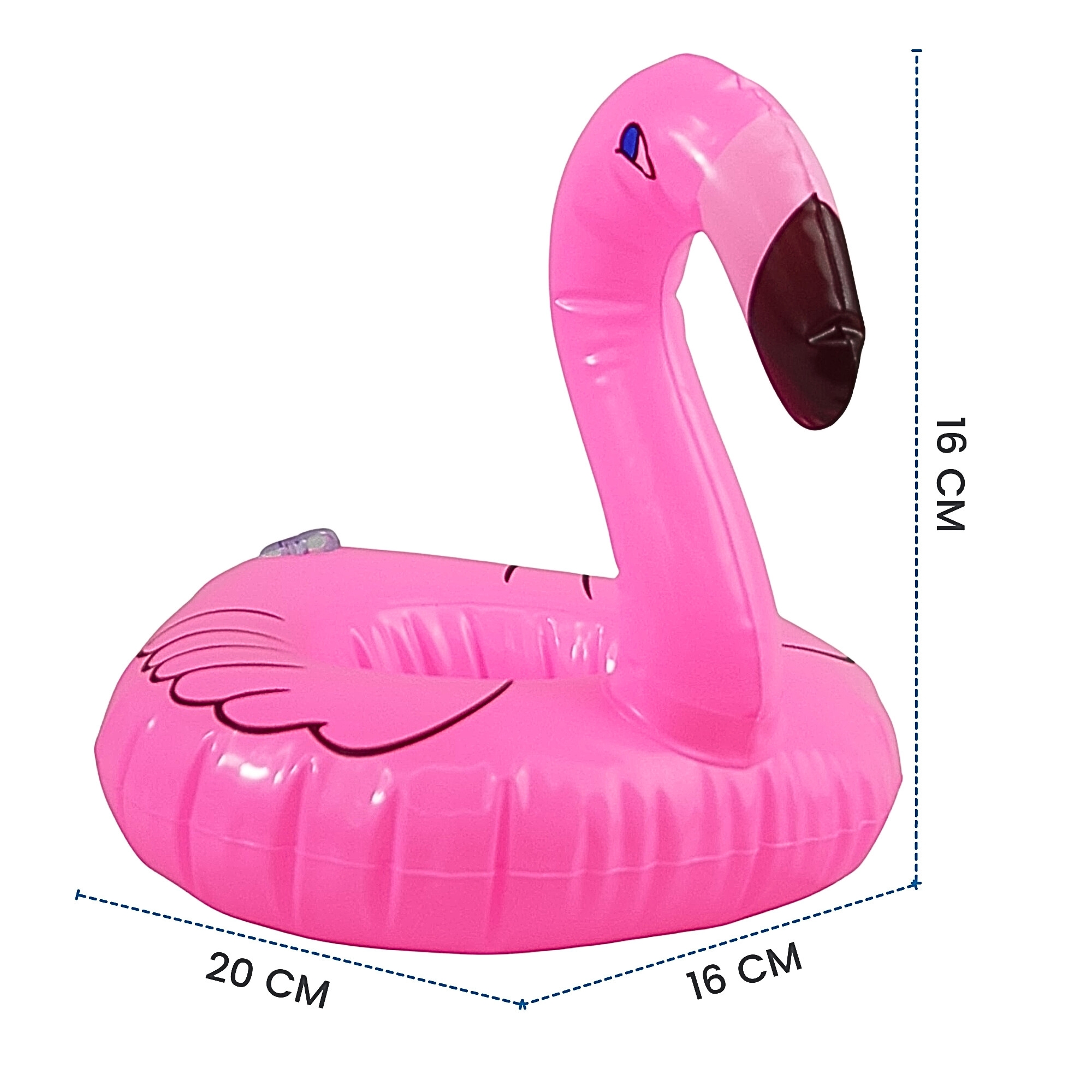 	Portavasos Inflable 12 pzs para Piscina Surtidos Soporte Bebida - Multicolor.
