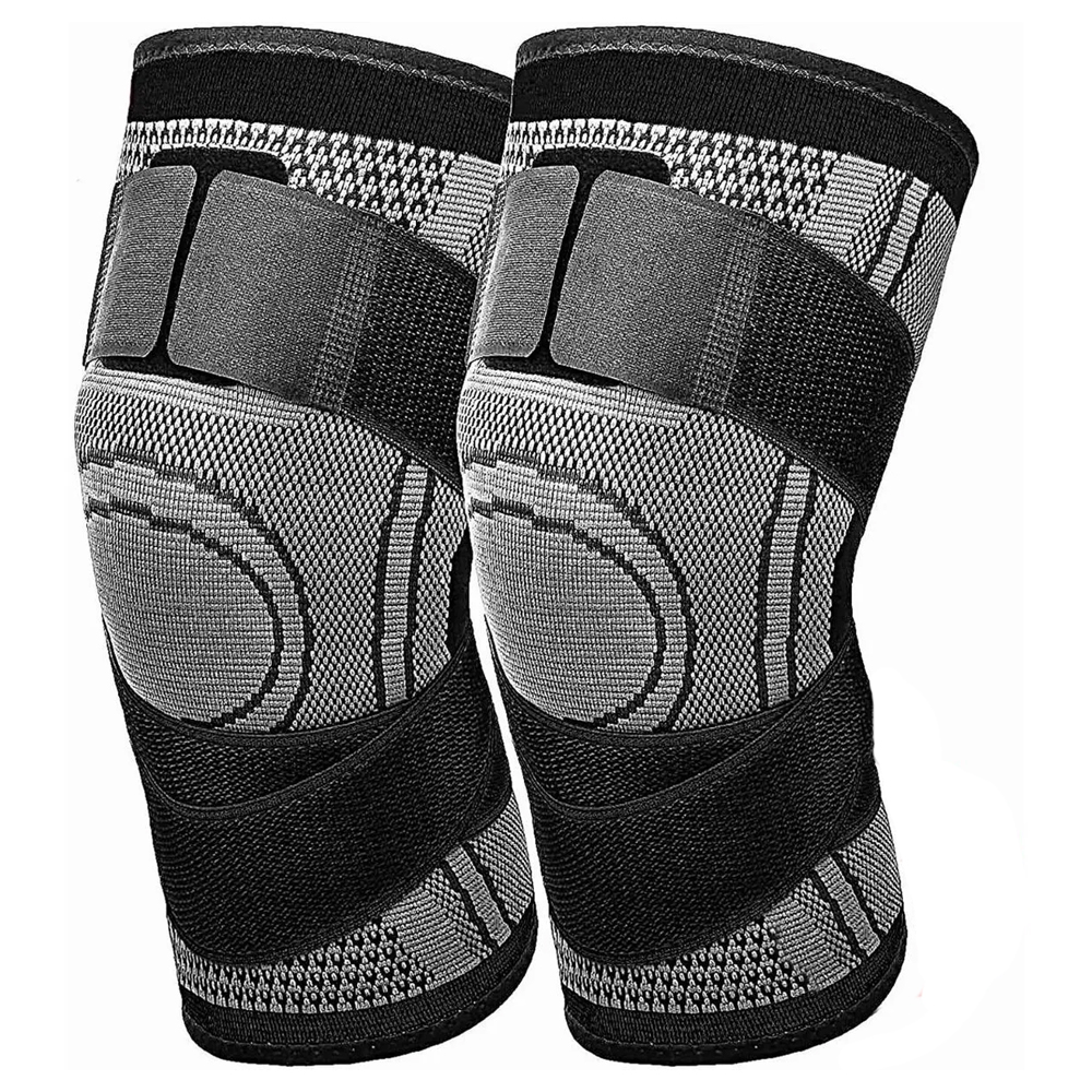 Rodilleras 3d Weaving Sport Presurización Rodillera Deportiva Calidad Resistencia.