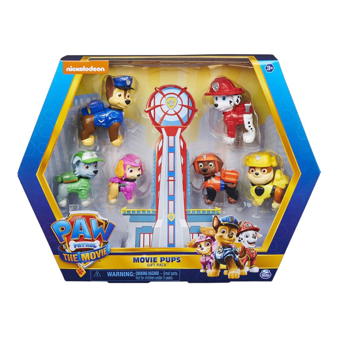 Paw Patrol Set Figuras Película Spin Master Original Juguete.