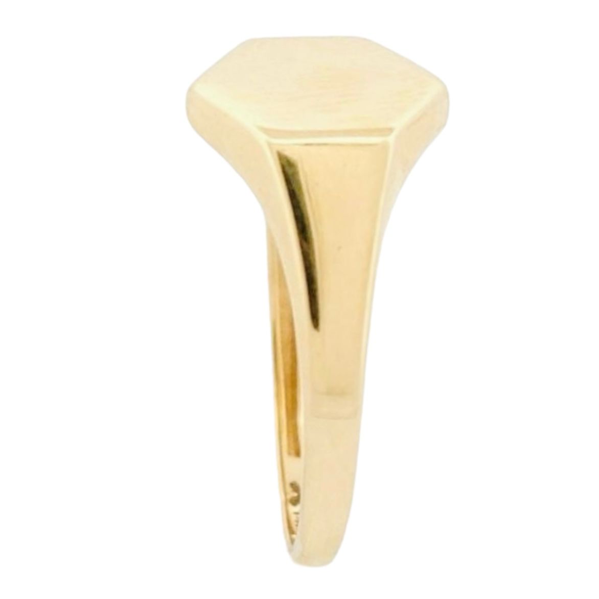 Anillo Sello Rombo Oro 14 K + Obsequio.