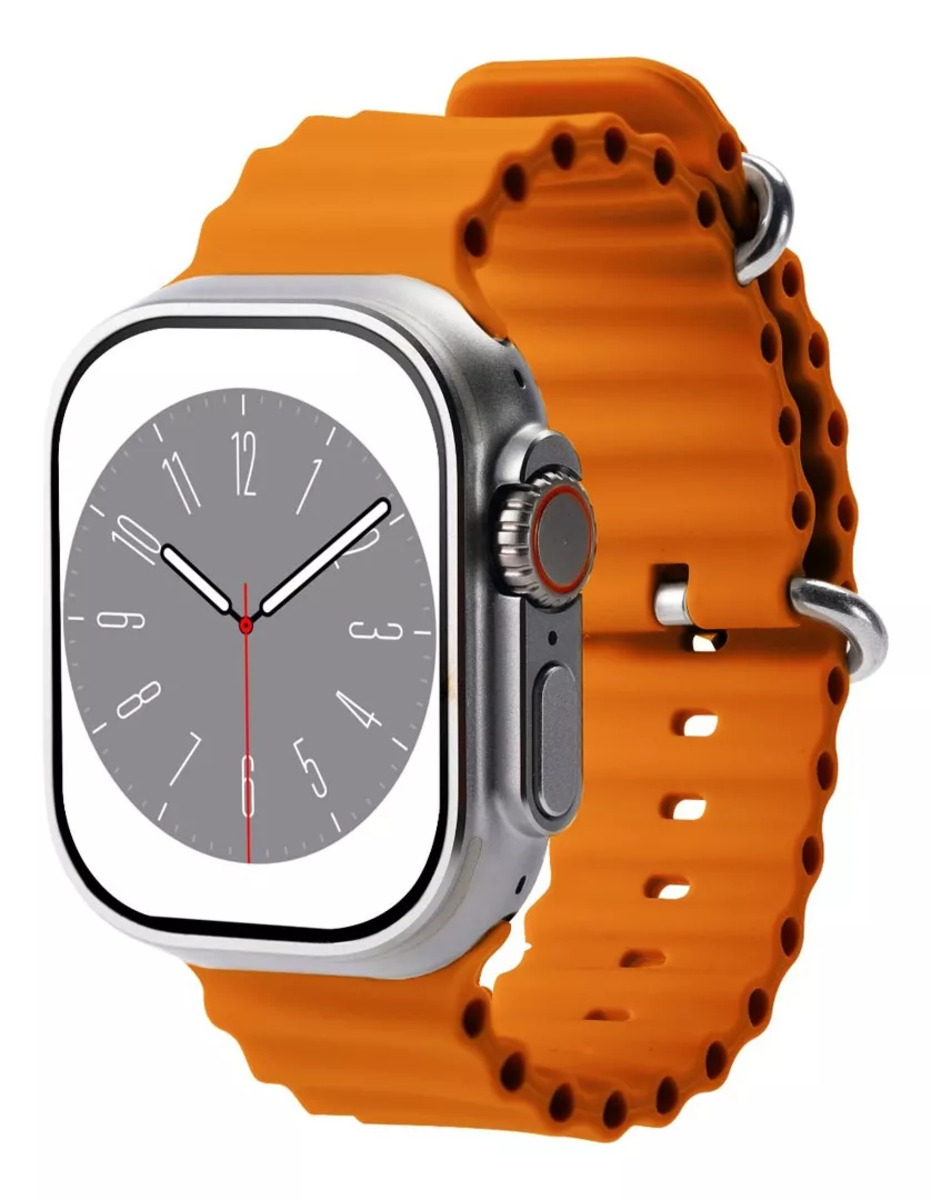 Smartwatch Reloj Inteligente Hello Watch 3 Plus Fralugio 4gb Rom Mp3 Nfc  NARANJA