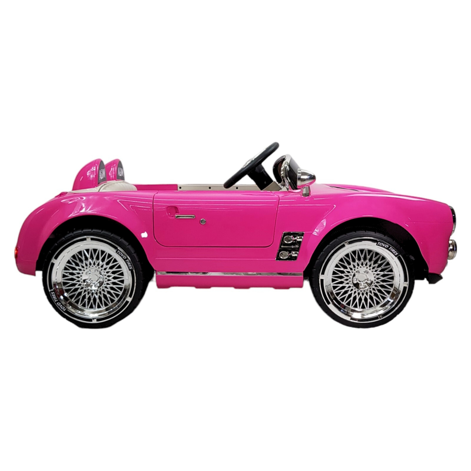 Montable para Niños con Control Remoto,Sonido,luz,12V,Usb - Rosa.