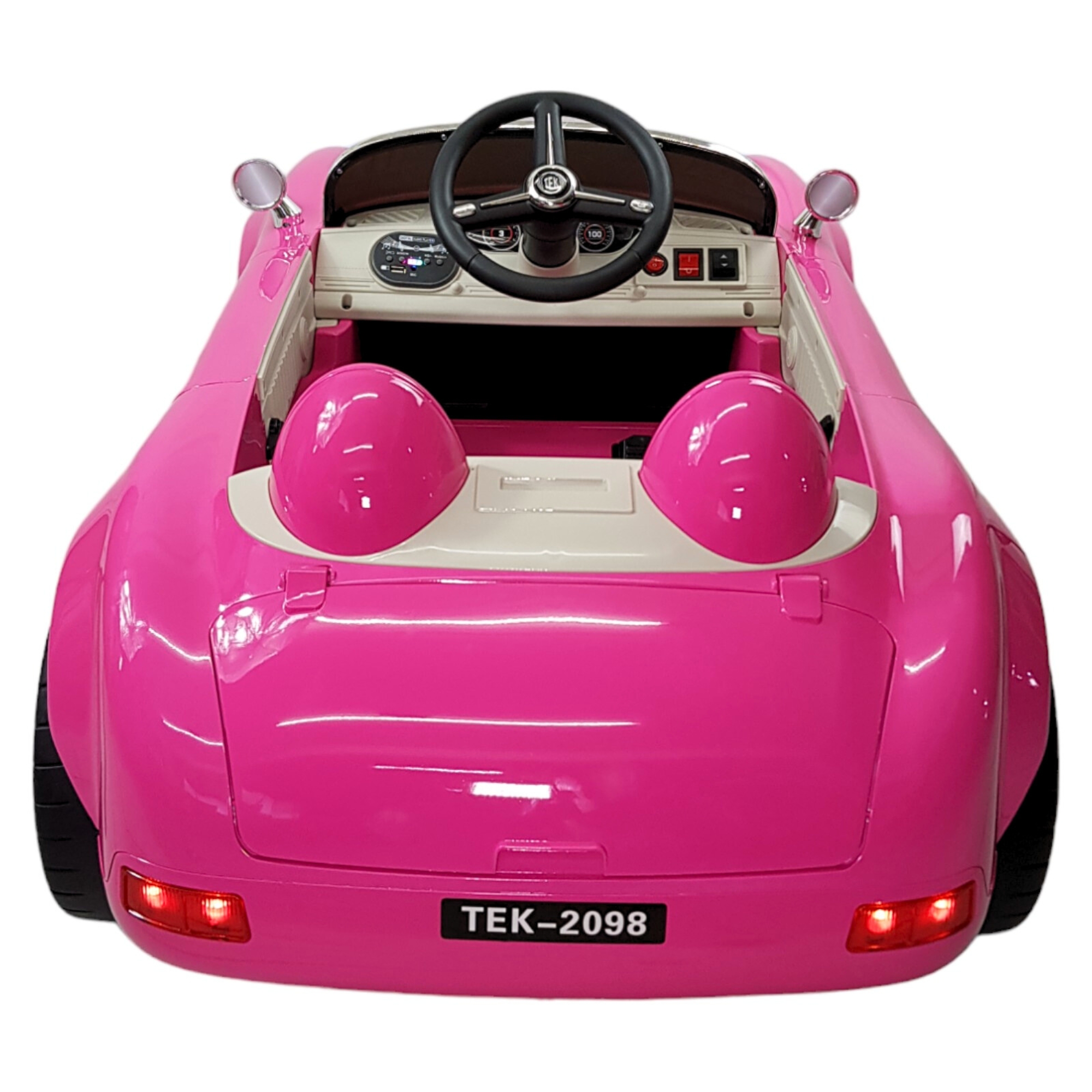 Montable para Niños con Control Remoto,Sonido,luz,12V,Usb - Rosa.