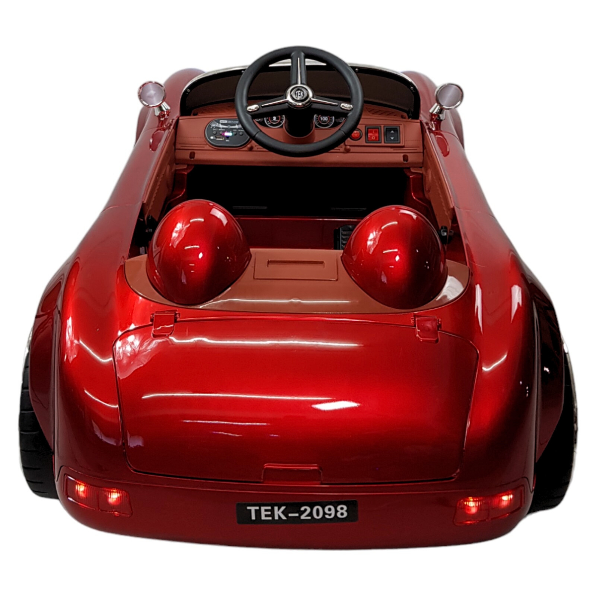 Montable para Niños con Control Remoto,Sonido,luz,12V,Usb - Rojo.