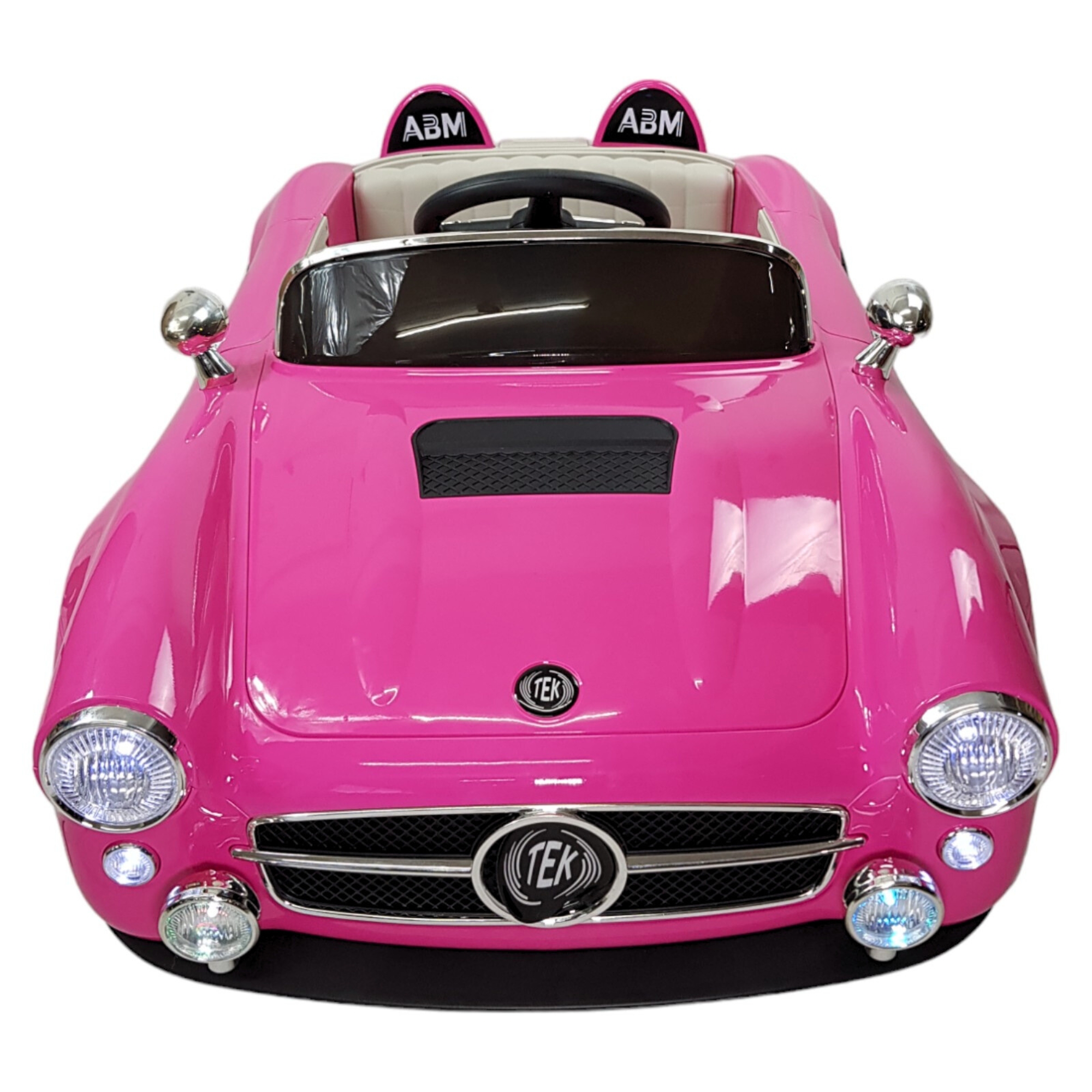 Montable para Niños con Control Remoto,Sonido,luz,12V,Usb - Rosa.