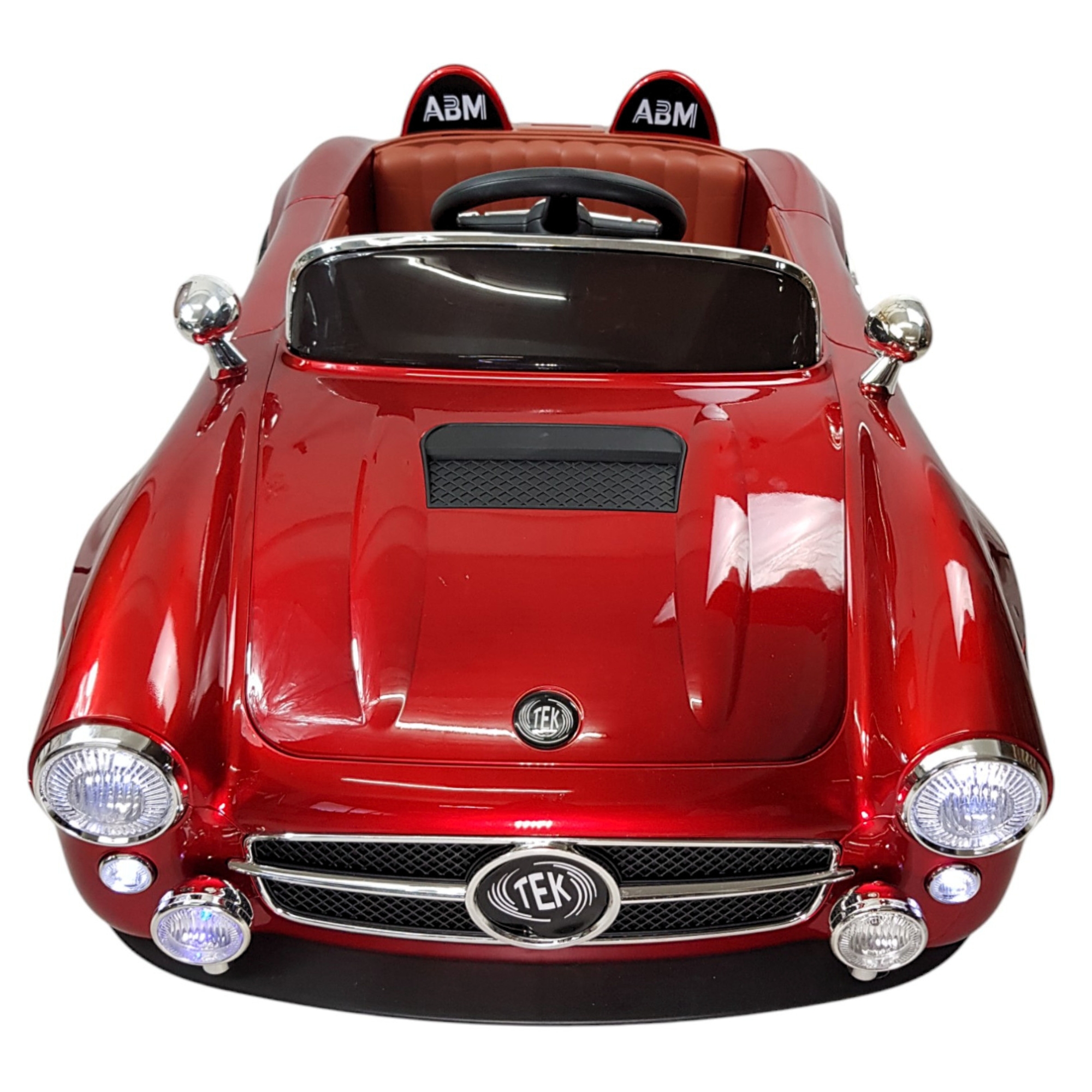 Montable para Niños con Control Remoto,Sonido,luz,12V,Usb - Rojo.
