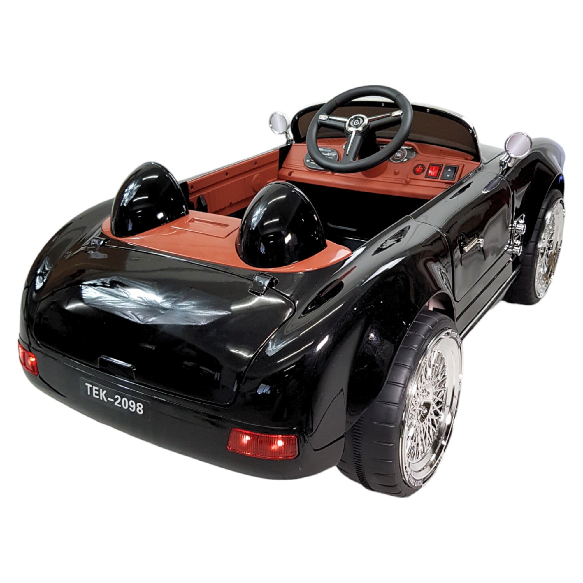 Montable para Niños con Control Remoto,Sonido,luz,12V,Usb - Negro.