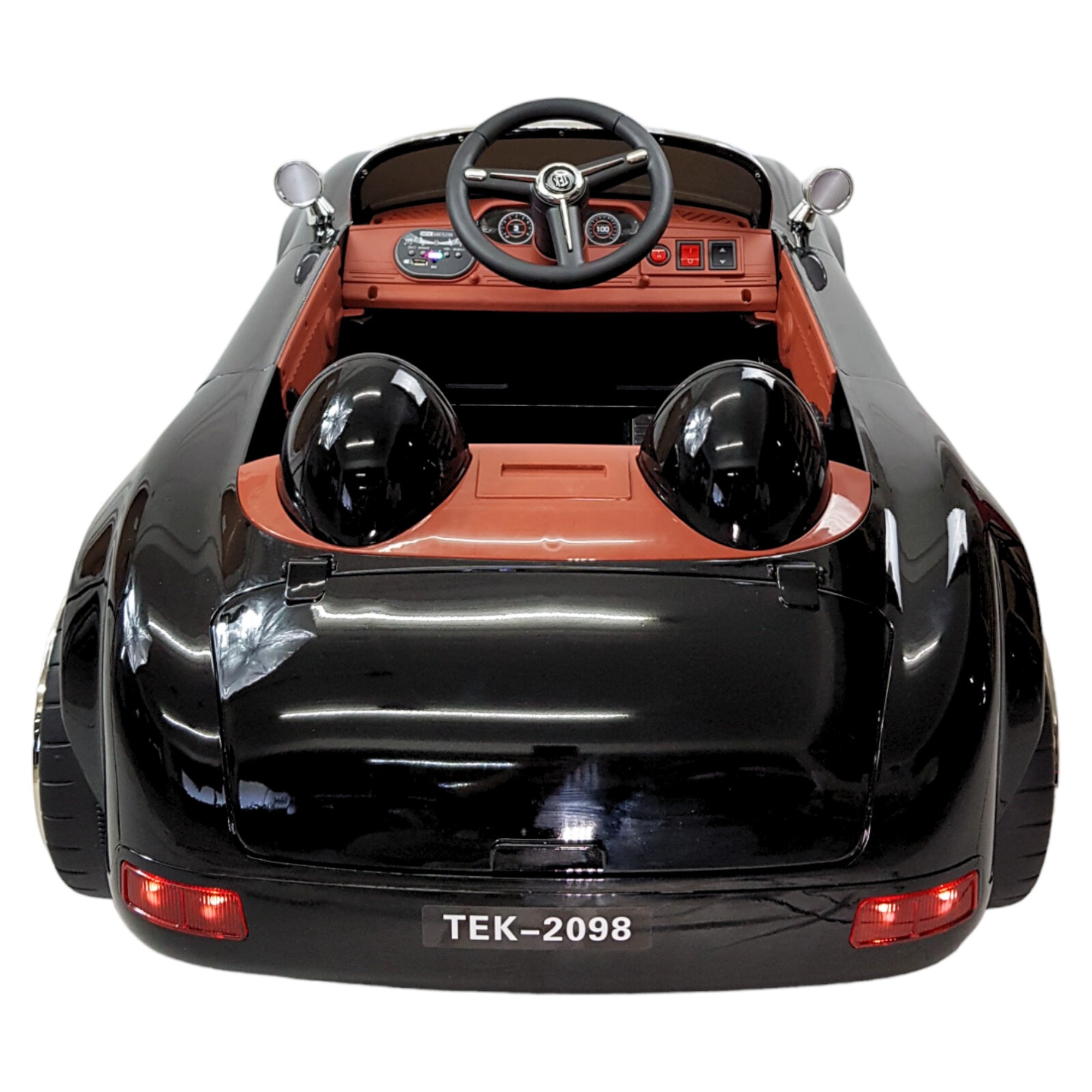 Montable para Niños con Control Remoto,Sonido,luz,12V,Usb - Negro.