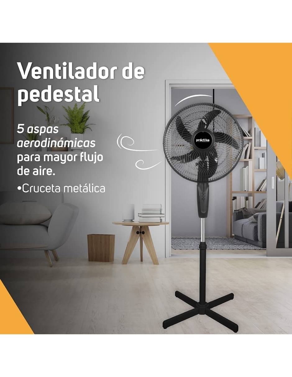 Ventilador de pedestal taurus mod. practika 16.