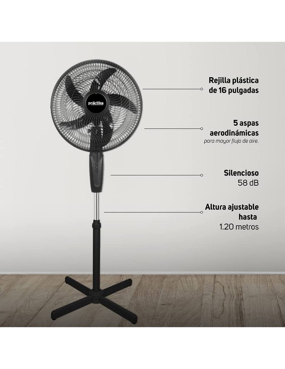 Ventilador de pedestal taurus mod. practika 16.