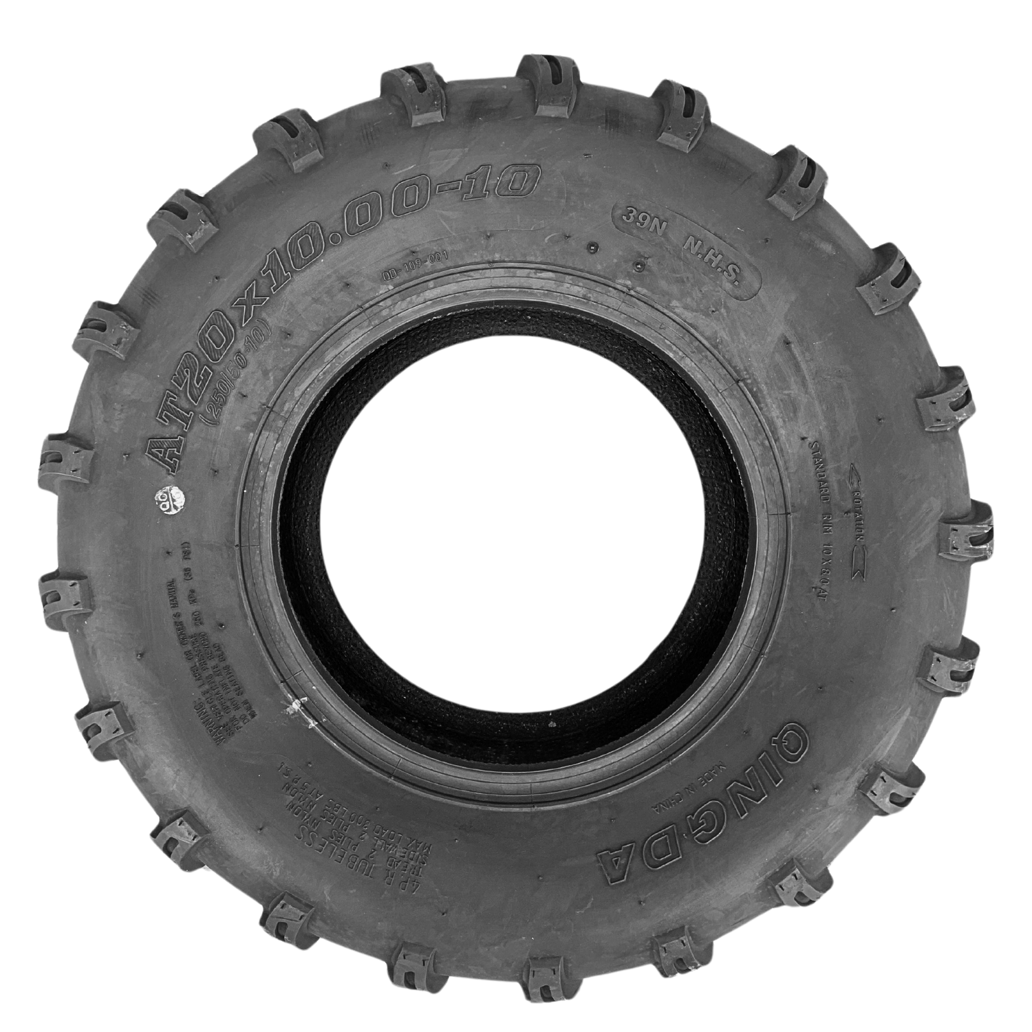 Paquete 2 Llantas 21X7-10 Qind Qd-109