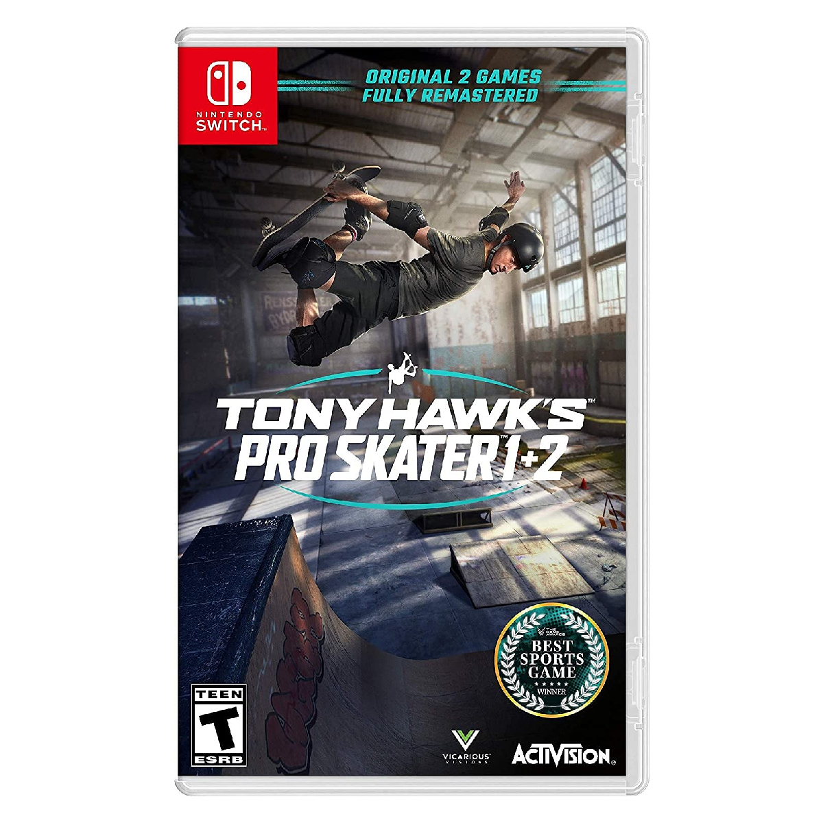 Nintendo Switch Juego Tony Hawk´s Pro Skater 1 + 2.