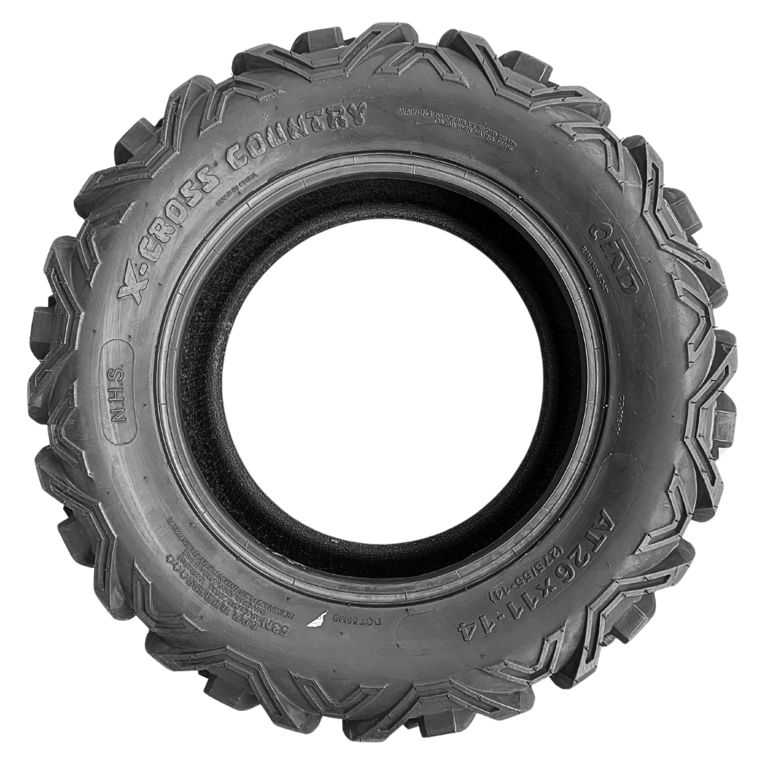 Paquete 2 Llantas 25X10-12 Qind Qd-518