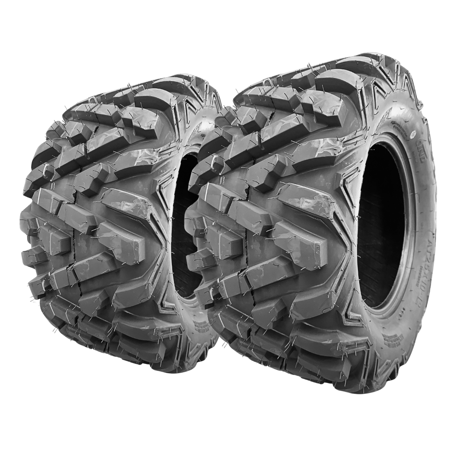 Paquete 2 Llantas 25X10-12 Qind Qd-518