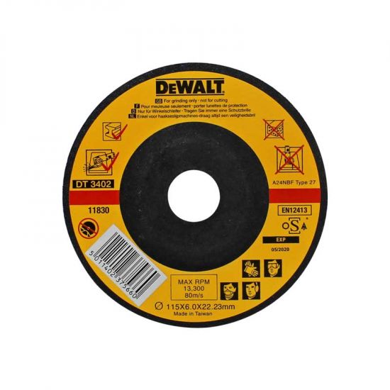 Mini Esmeriladora 900W 4-1/2" 4120 DeWalt.