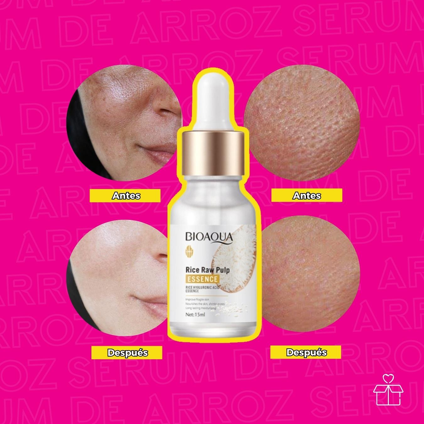 Serum Arroz Ácido Hialurónico Reduce Poros .