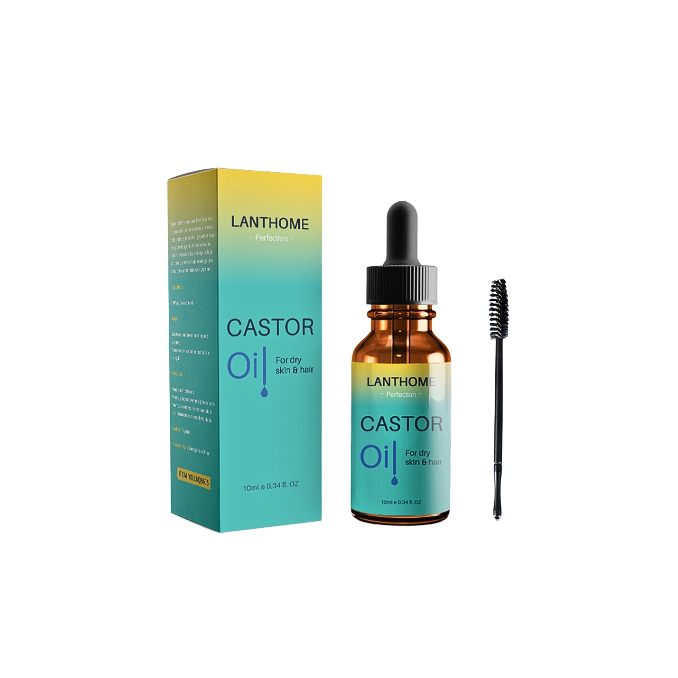 Aceite De Ricino Orgánico Crecimiento De Cabello.