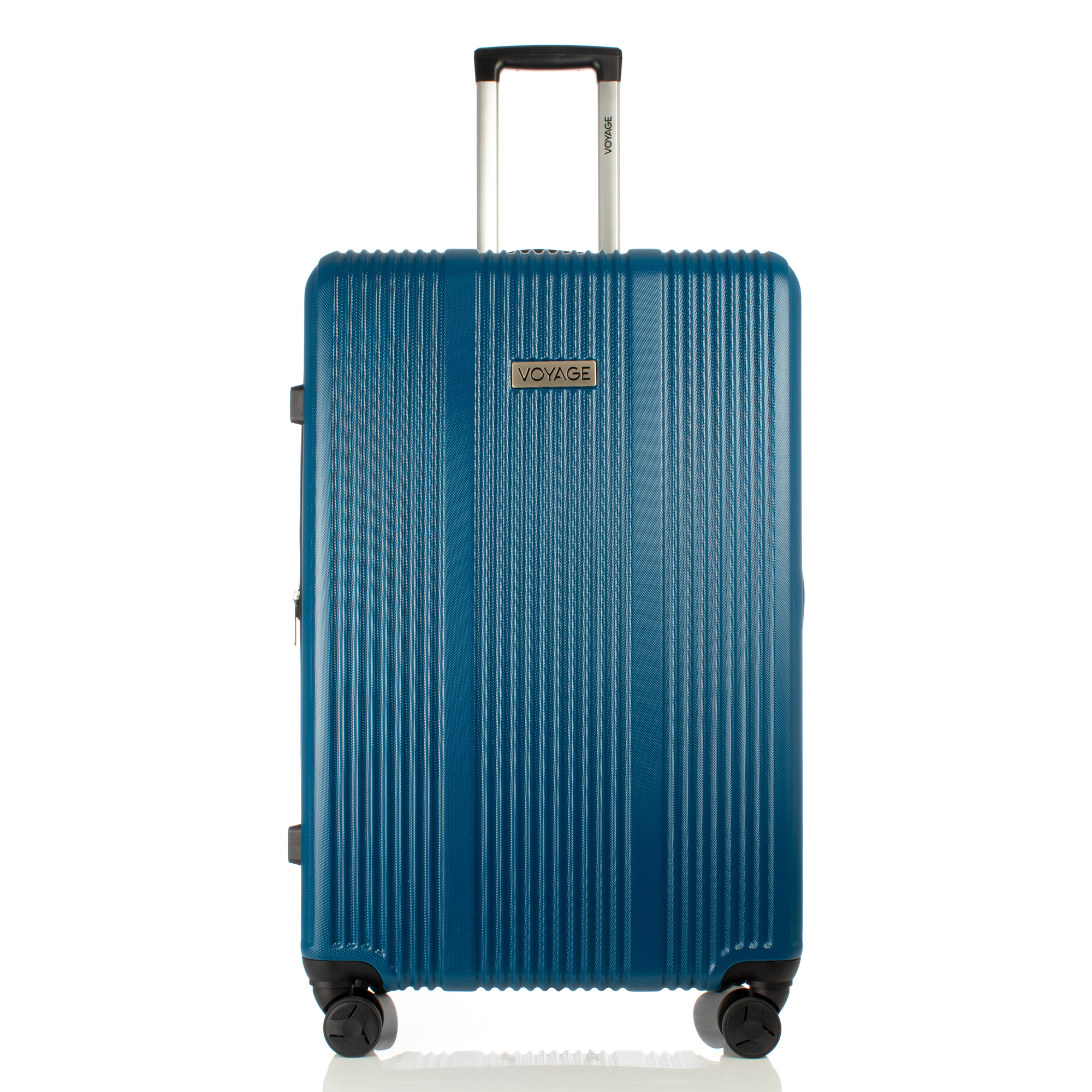 Maleta De Viaje Rígida Original  Voyage Azul De 30 Pulgadas .