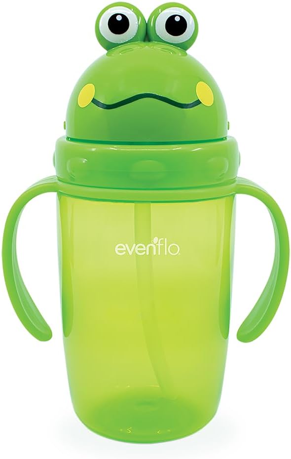 Vaso Entrenador con Popote Flexible.