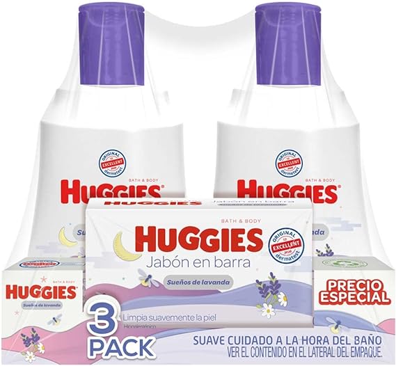 Kit de Viaje Huggies Lavanda.