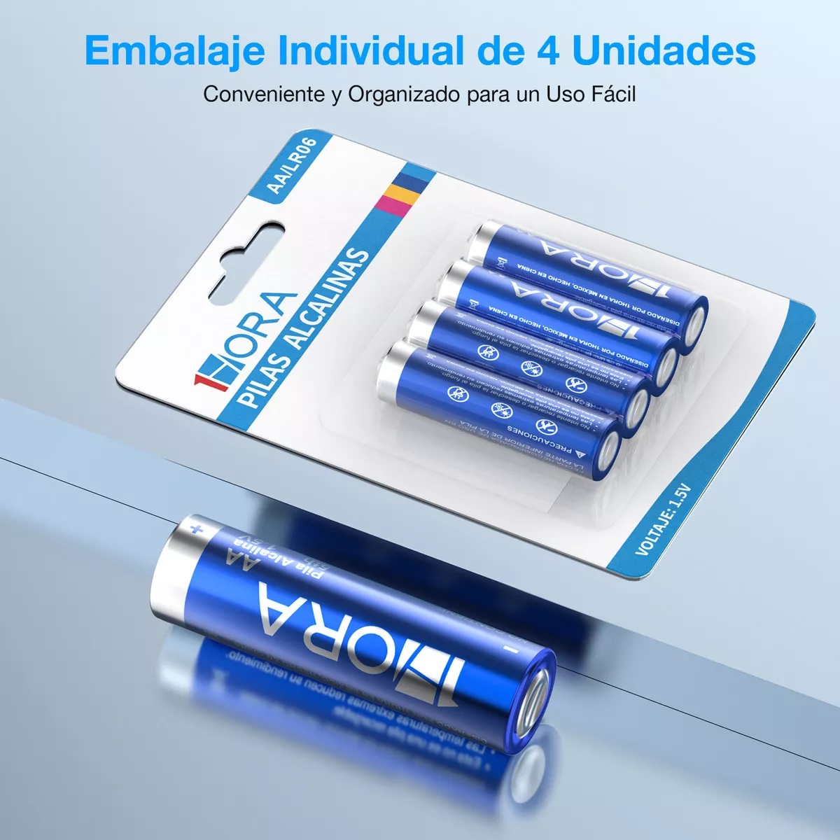 Kit Pilas Aa Alcalinas Baterias 40 Unidades Aa No Recargable.