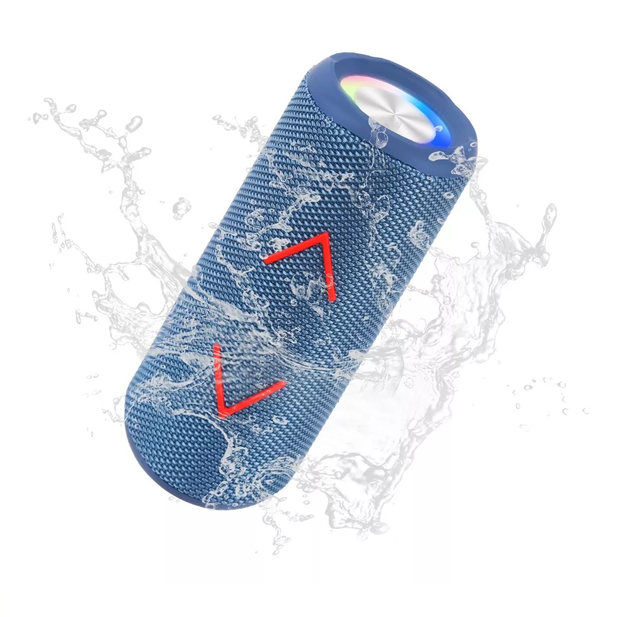 Bocina Bluetooth Portátil Con Subwoofer Y Altavoz Recargable.