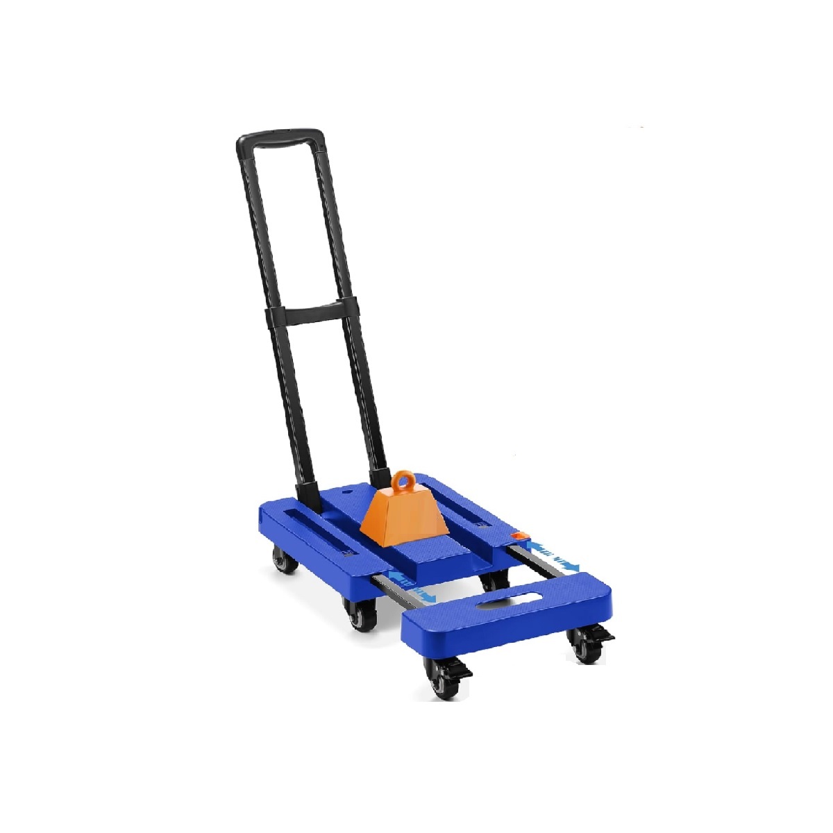 Diablo De Carga Plegable Carrito Plataforma Extensible 200kg.