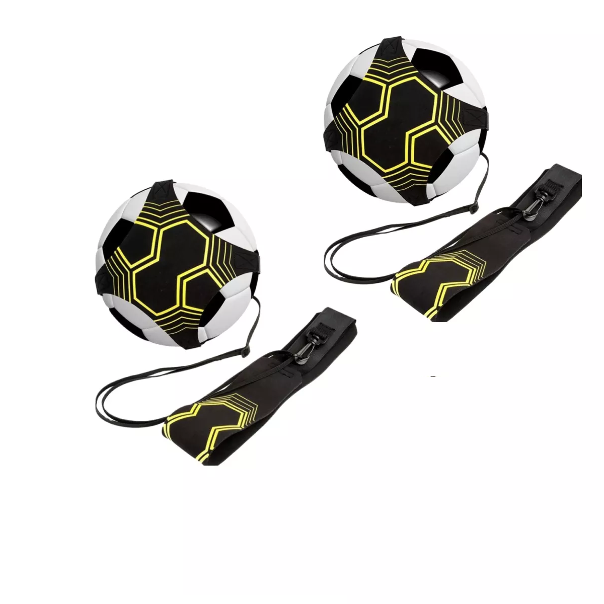 Par 2 Piezas Atrapa Pelota/cinturón Entrenamiento Fútbol.