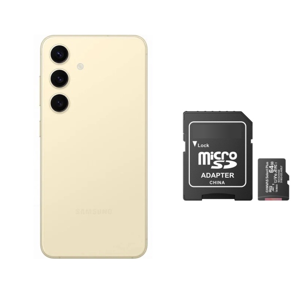 Samsung Galaxy S24 Dorado 128GB Nuevo Snapdragon + Memoria Micro SD.