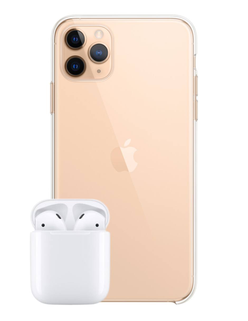 Combo iPhone 11 Pro 64GB Dorado (Reacondicionado Grado A)   Audifonos Para iPhone   Funda de Regalo.
