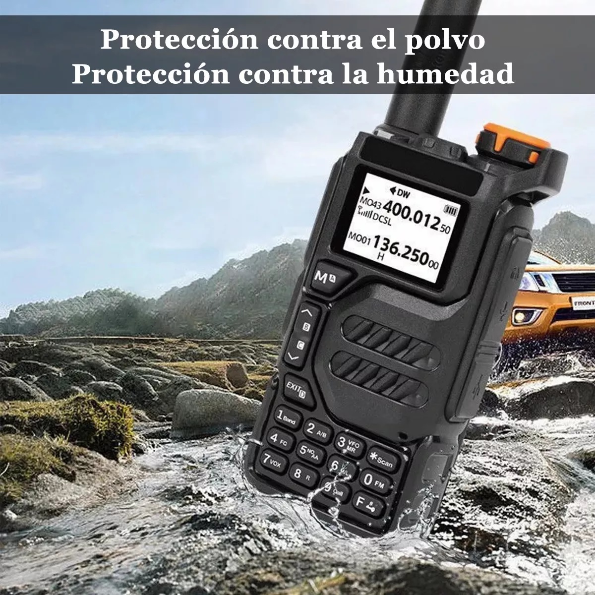 Radios Walkie Talkies Manos Libres Uhf Walkie Talkie 2pcs.