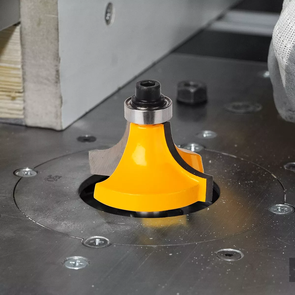 Fresa 1/4 Broca Para Enrutador De Carburo De Tungsteno 15 Pz.