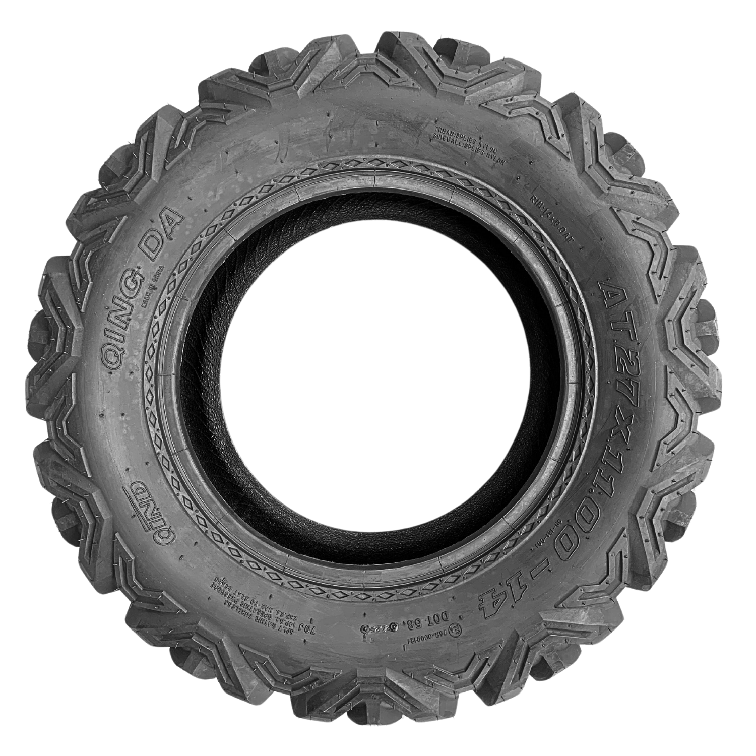 Paquete 2 Llantas 27X11-14 Qind Qd-161