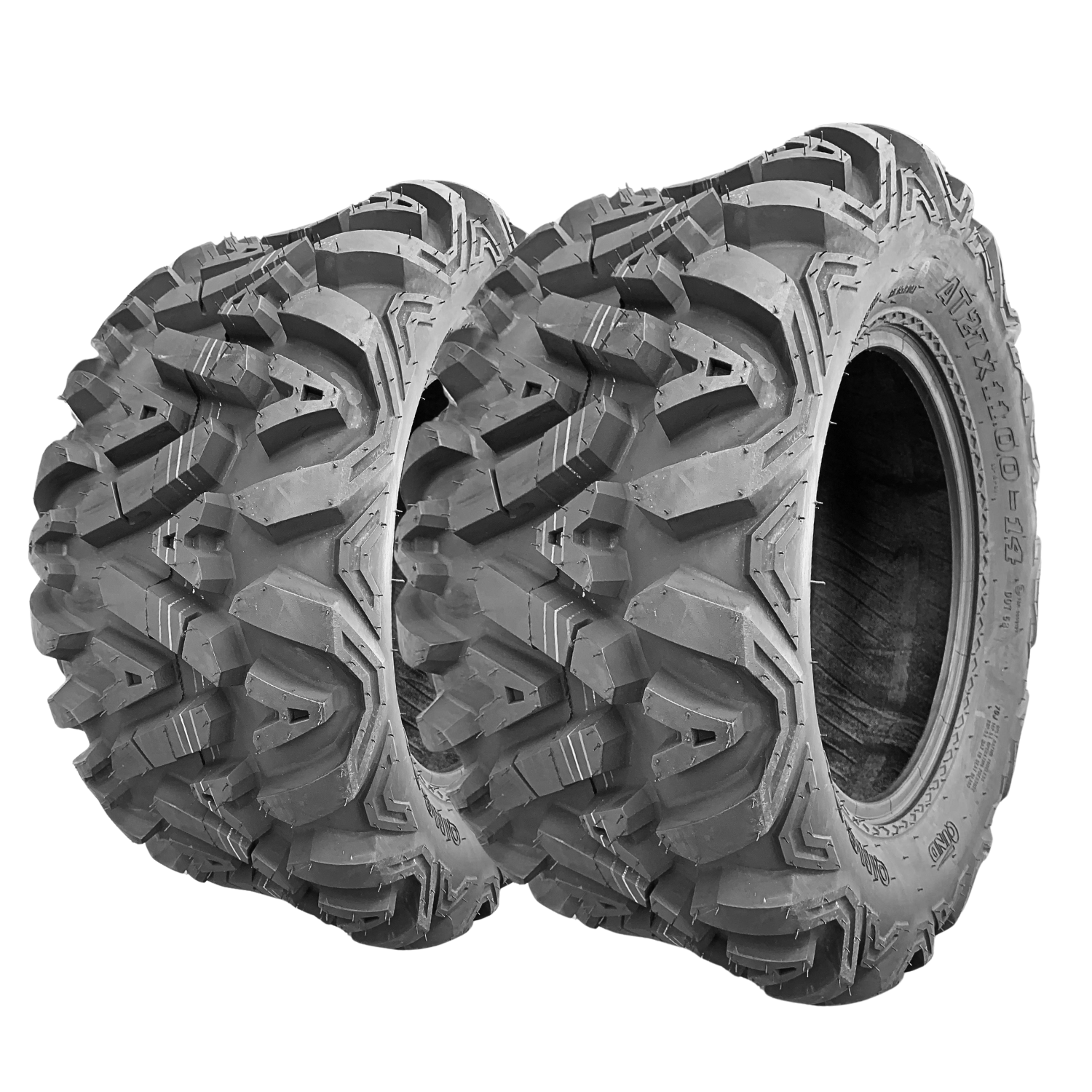 Paquete 2 Llantas 27X11-14 Qind Qd-161