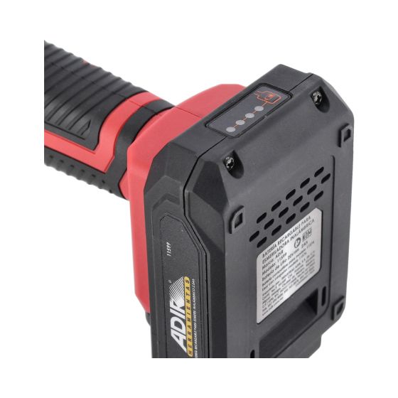 Esmeriladora inalámbrica 4-1/2" 20 V 11574 Adir.