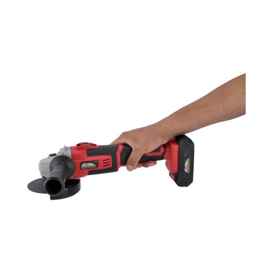 Esmeriladora inalámbrica 4-1/2" 20 V 11574 Adir.