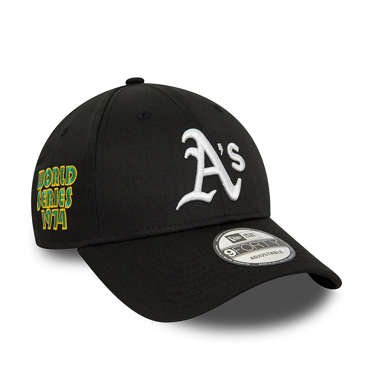 Gorra New Era Oakland Athletics World Series Patch 9Forty.