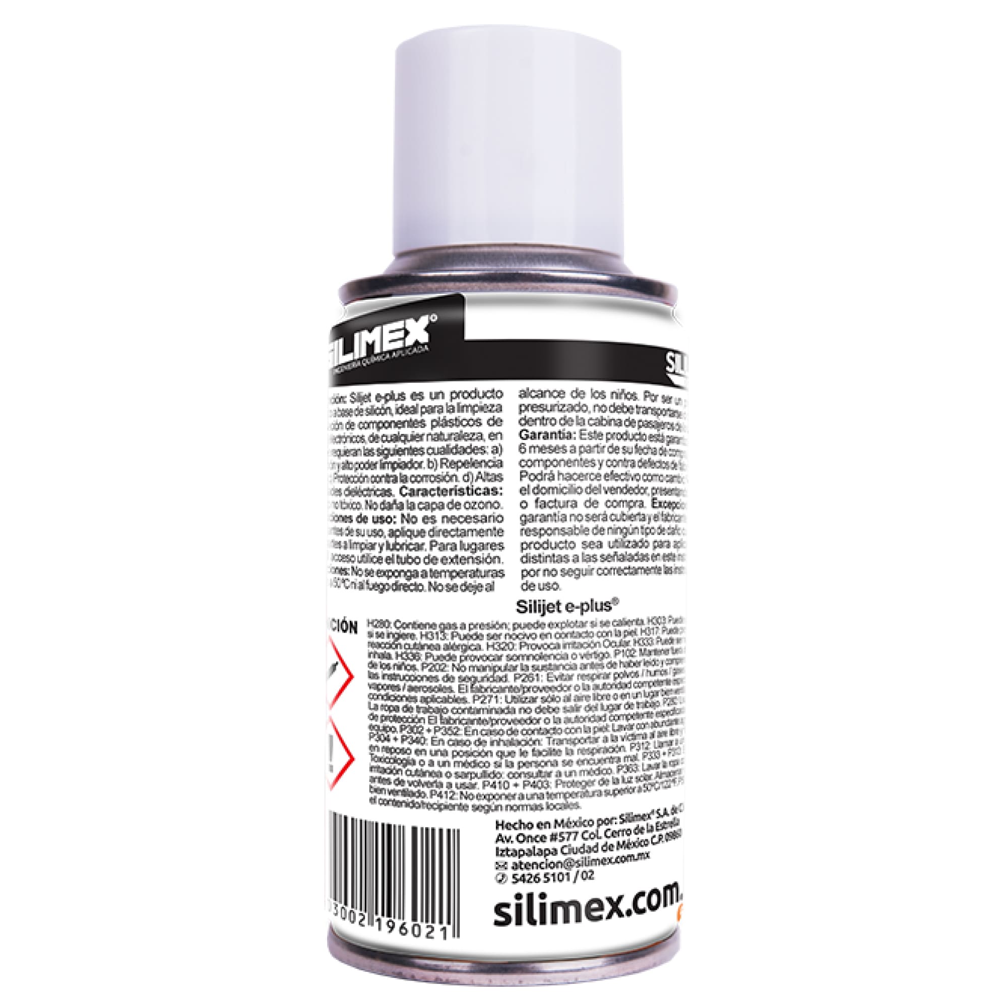3 Pack - Lubricante, Silimex Silijet e-plus, limpiador dieléctrico de 170 ML.