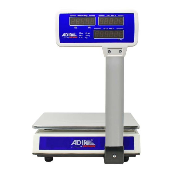 Báscula 40 Kg de torreta 12300 Adir.