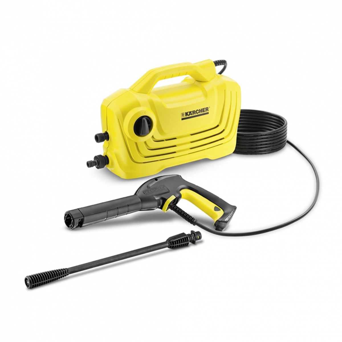 Hidrolavadora Karcher K2 CLASSIC Eléctrica 1600 PSI Amarillo/Negro ALBY5.