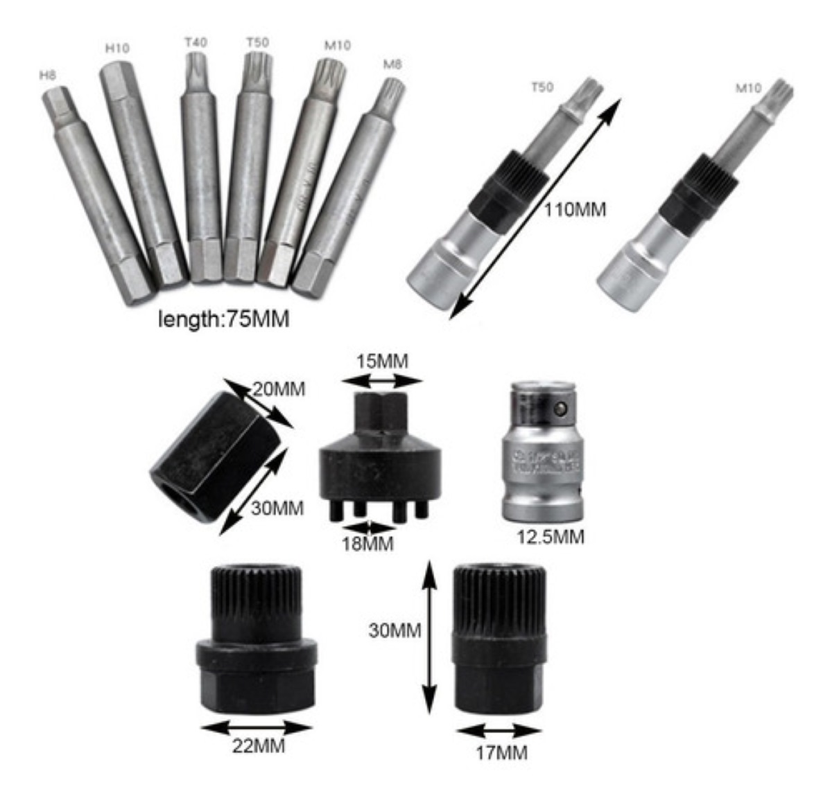 Kit Herramienta Para Cambiar Polea Del Alternador De Motor
