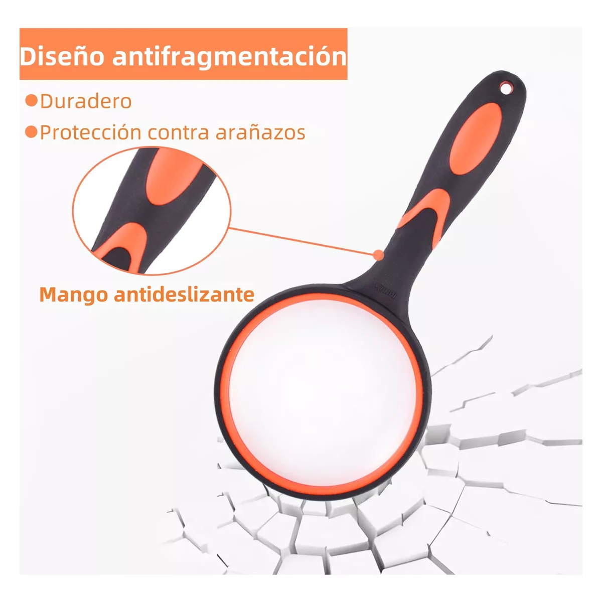 Lupa De Lectura De Gran Aumento De Mano 10x Lupas Portátil.