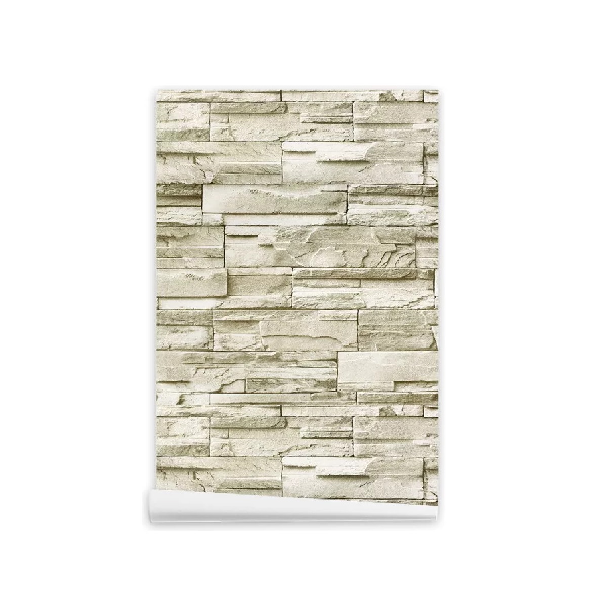 Papel Pintado Autoadhesivo40cm*6m Patrón De Ladrillo3d Retro.