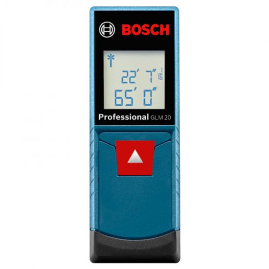 Medidor láser de distancia GLM 20 Bosch.