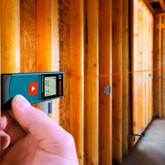 Medidor láser de distancia GLM 20 Bosch.