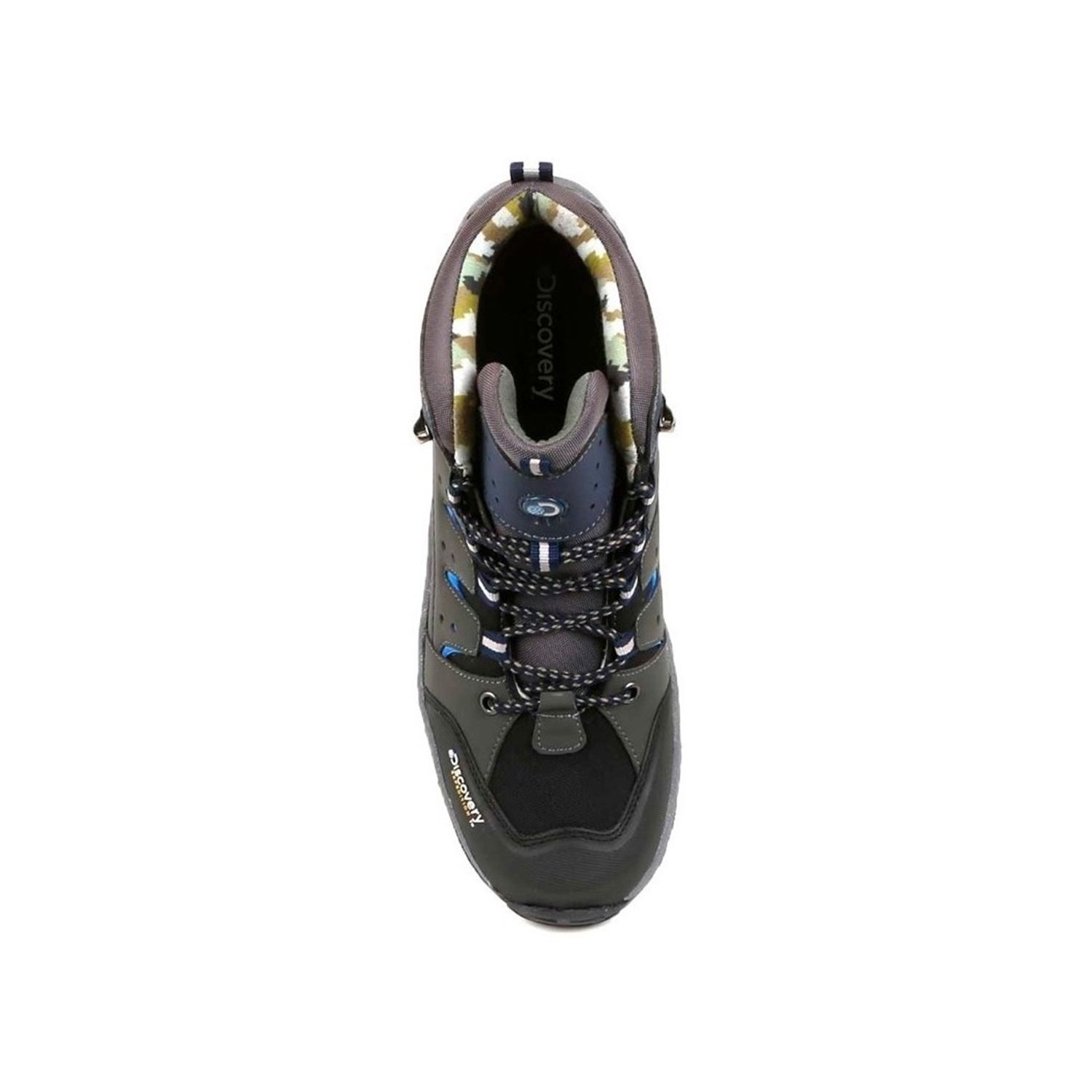Bota Hiking Discovery Expedition Blackwood 1952 Hombre Gris.