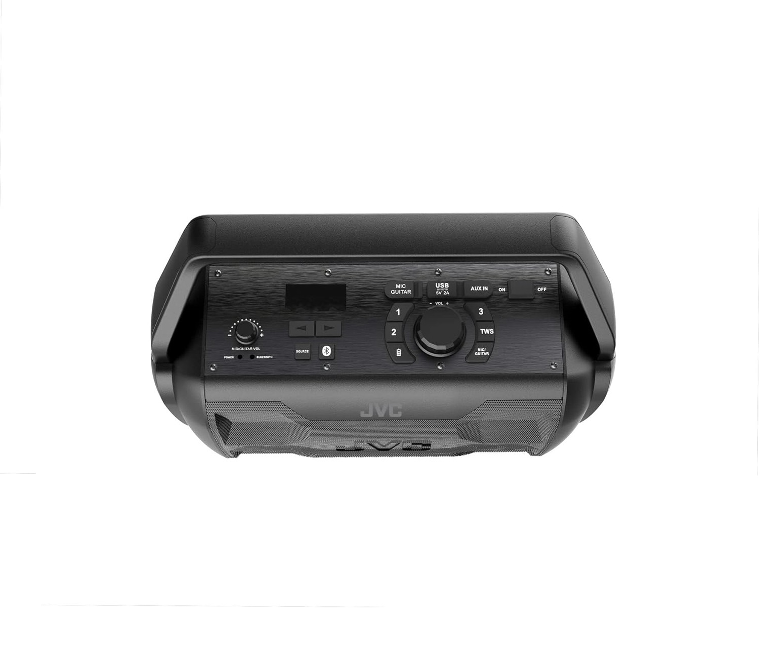 Bocina Portatil Jvc Rover Inalambrica Recargable, 30 Hrs de Duración Resistente Al Agua, Usb Aux.